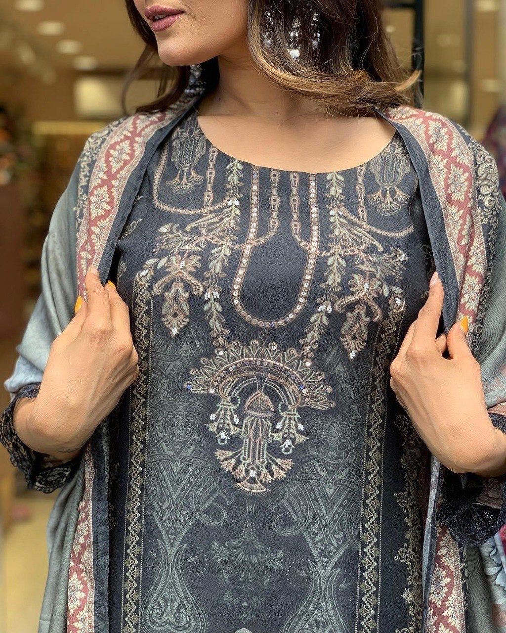 DC G23 Digital Printed Muslin Kurti With Bottom Dupatta Wholesale Price In Surat